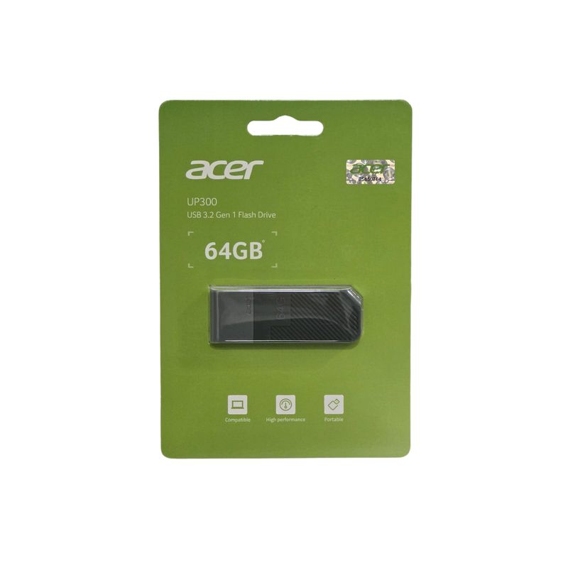 ACER - Memoria USB 3.2 Acer UP300 64GB