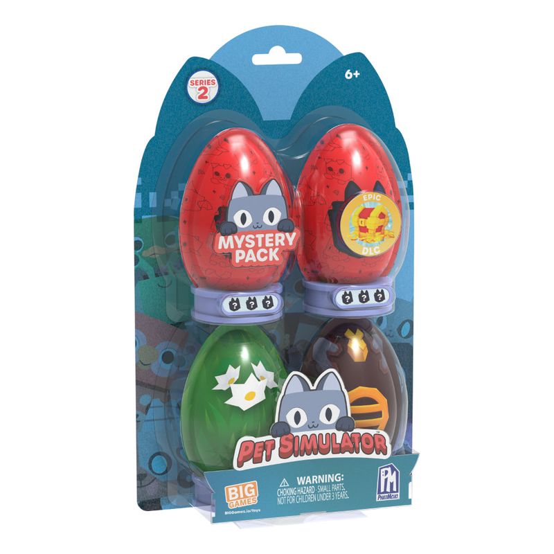 GENERICO - Pet Simulator Fig X 4 S2 Surtido Sorpresa