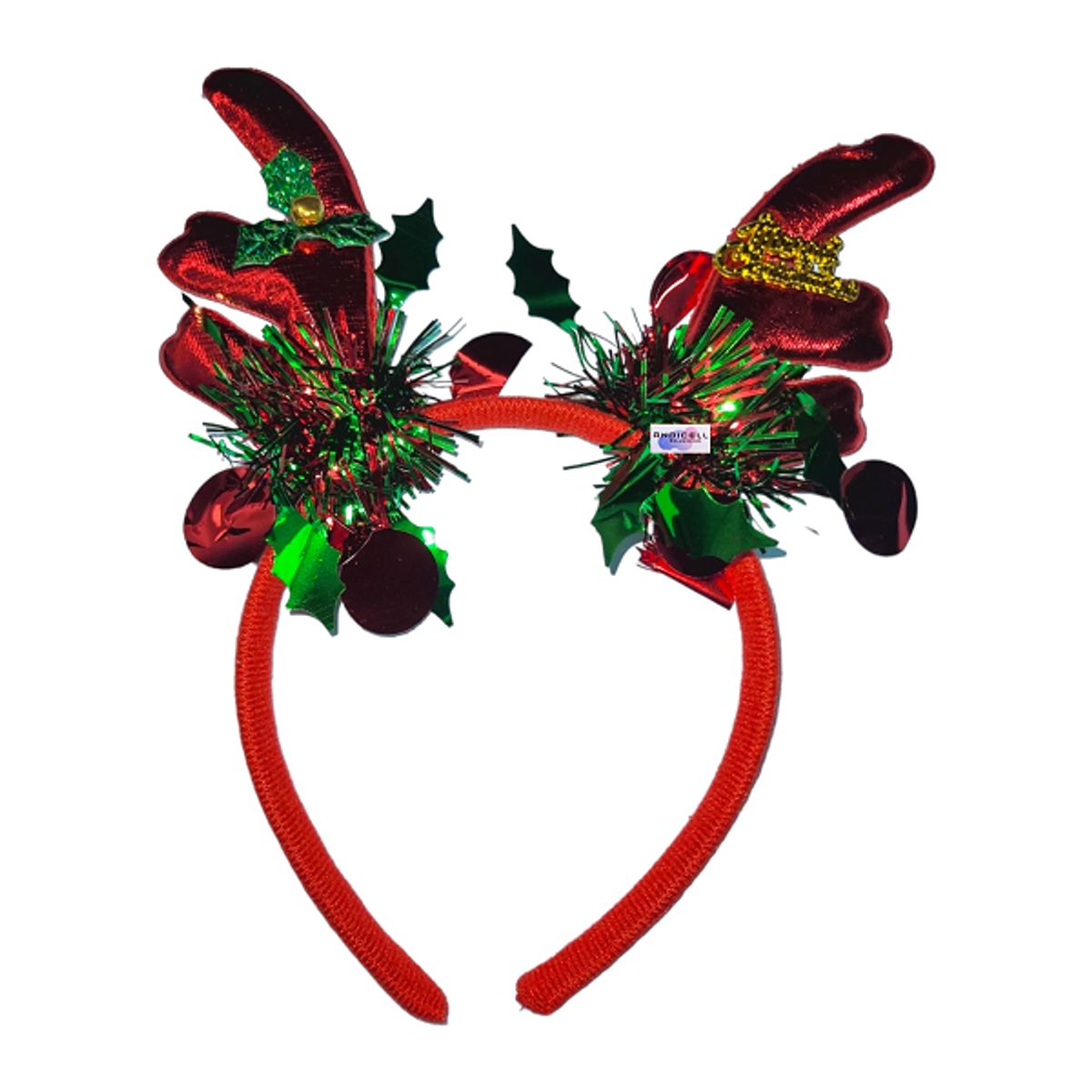 GENERICO - Balaca Diadema Navidad Diseño Reno Navideño