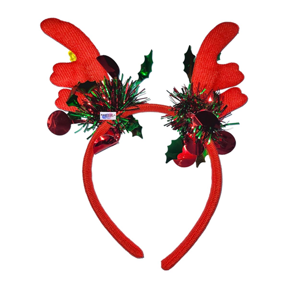 GENERICO - Balaca Diadema Navidad Diseño Reno Navideño