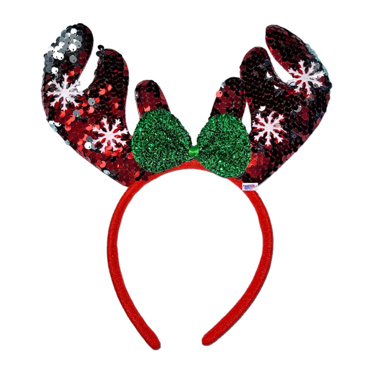 GENERICO - Balaca Diadema Navidad Diseño Reno Navideño