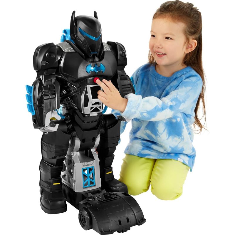 BATMAN - Robot de Batman se Transforma con Luces y Sonidos
