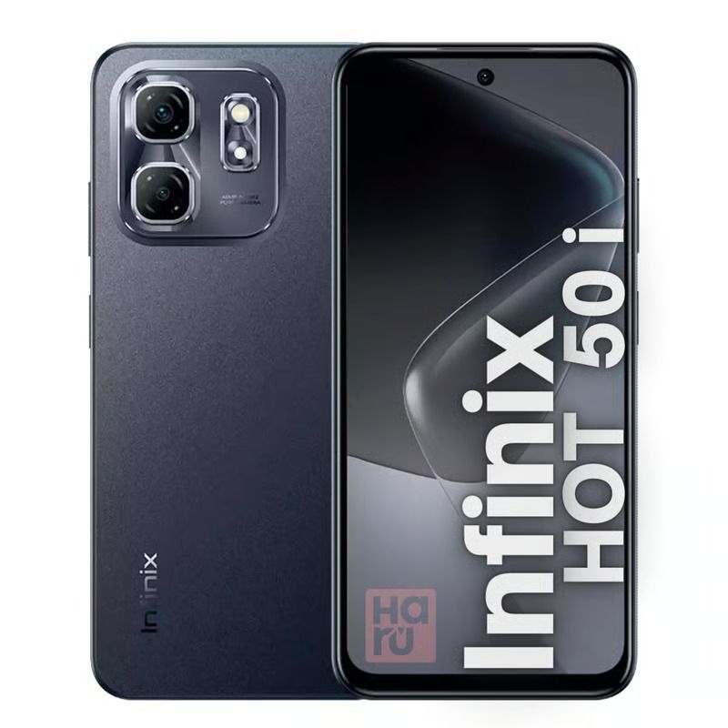 INFINIX - Celular Infinix Hot 50i 256GB 4GB RAM - Negro