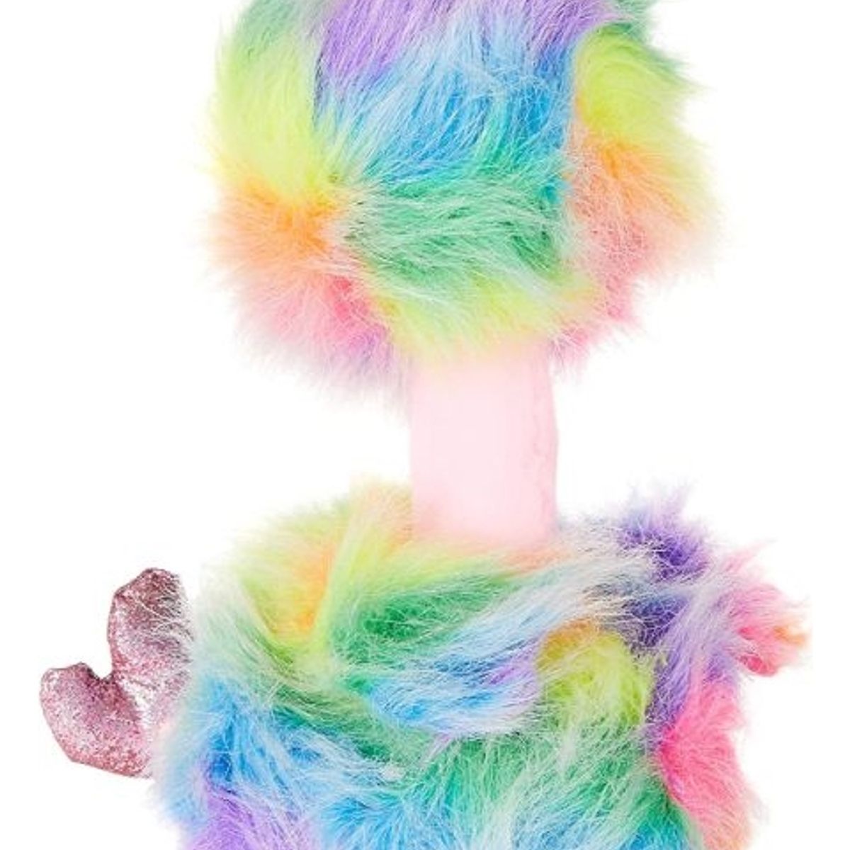 GENERICO - Beanie Boos Mediano Avestruz Arco Iris 23 cm