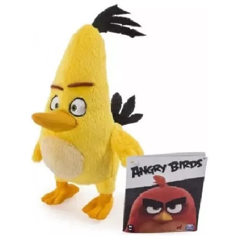 GENERICO - Angry Birds Peluche 20 Cm Chuck