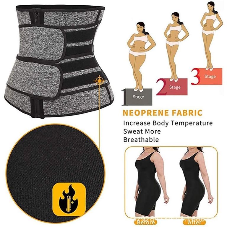 Faja Para Cintura De Avispa Reduce Efecto Sauna Quema Grasa ONE