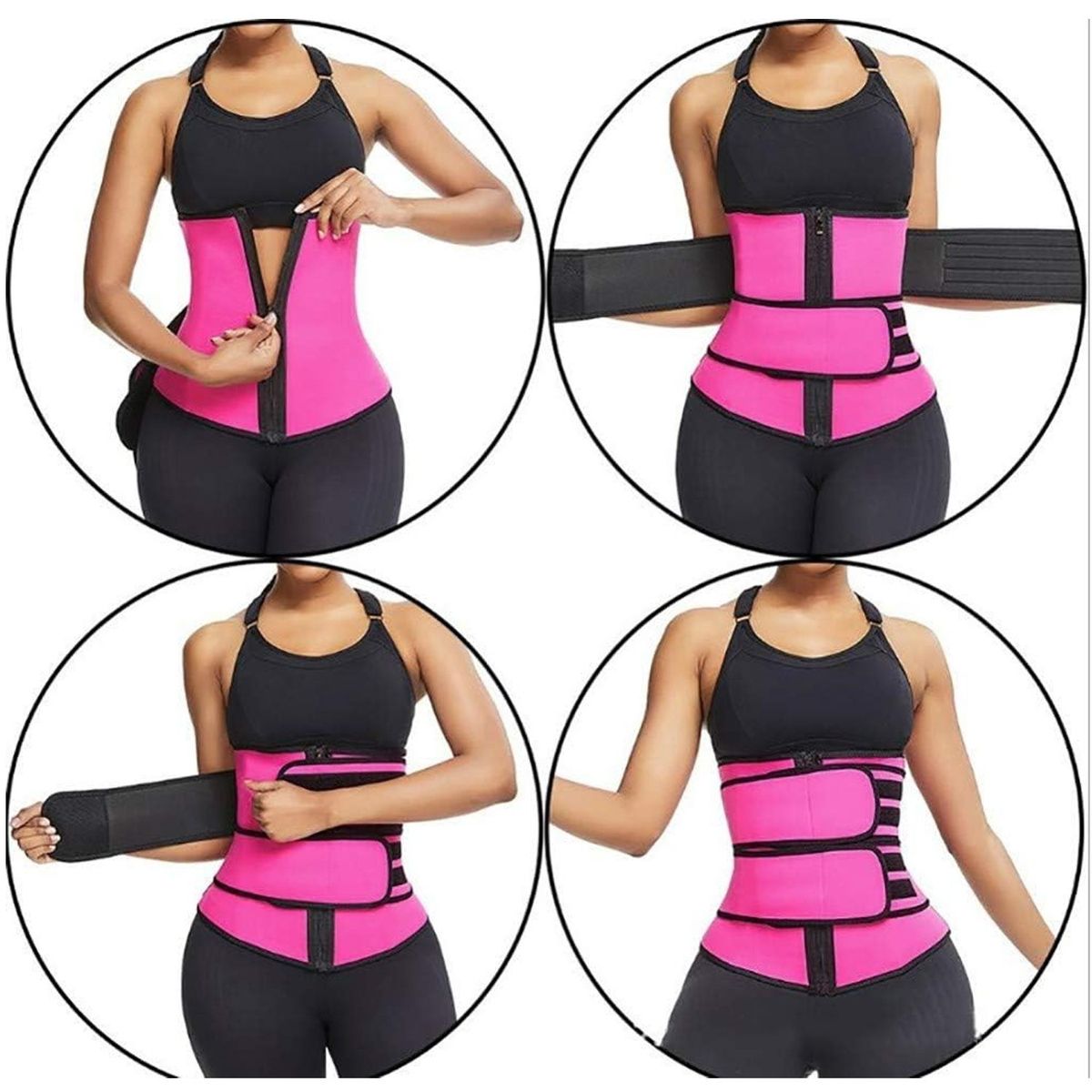 ONE PIXEL - Faja Para Cintura De Avispa Reduce Efecto Sauna Quema Grasa