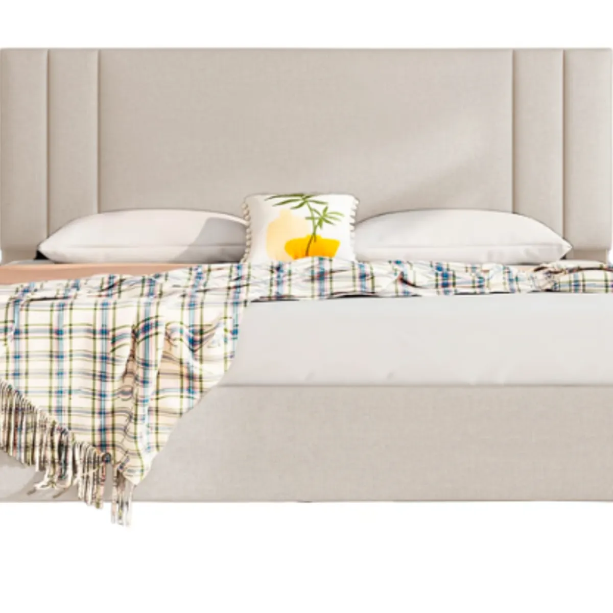 DISEÑOS RAMONA'S - Cabecero Doble Milán 140x60 Beige