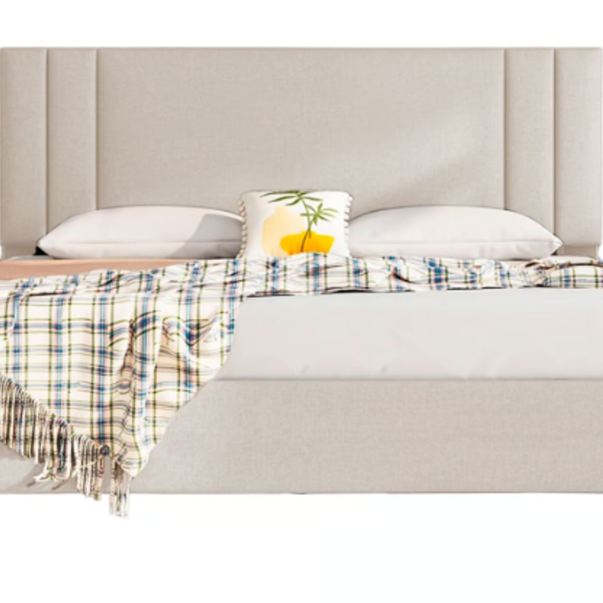 DISEÑOS RAMONA'S - Cabecero Queen Milan 160x60 Beige