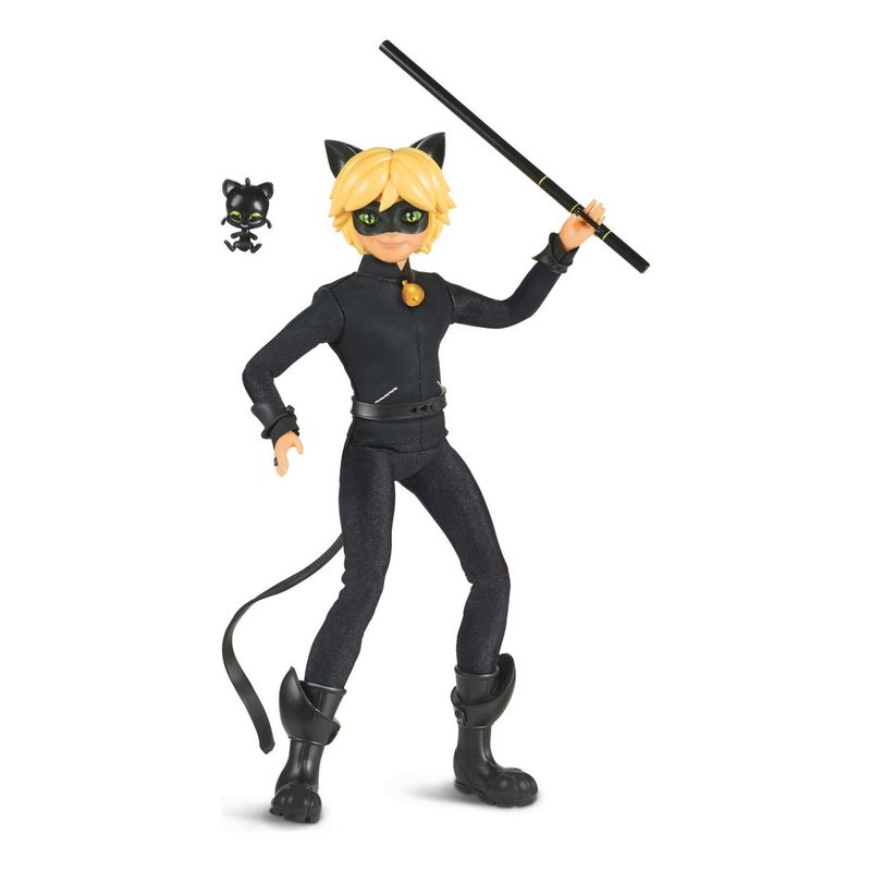 GENERICO - Miraculous Heroez Muñeca Fashion - Catnoir