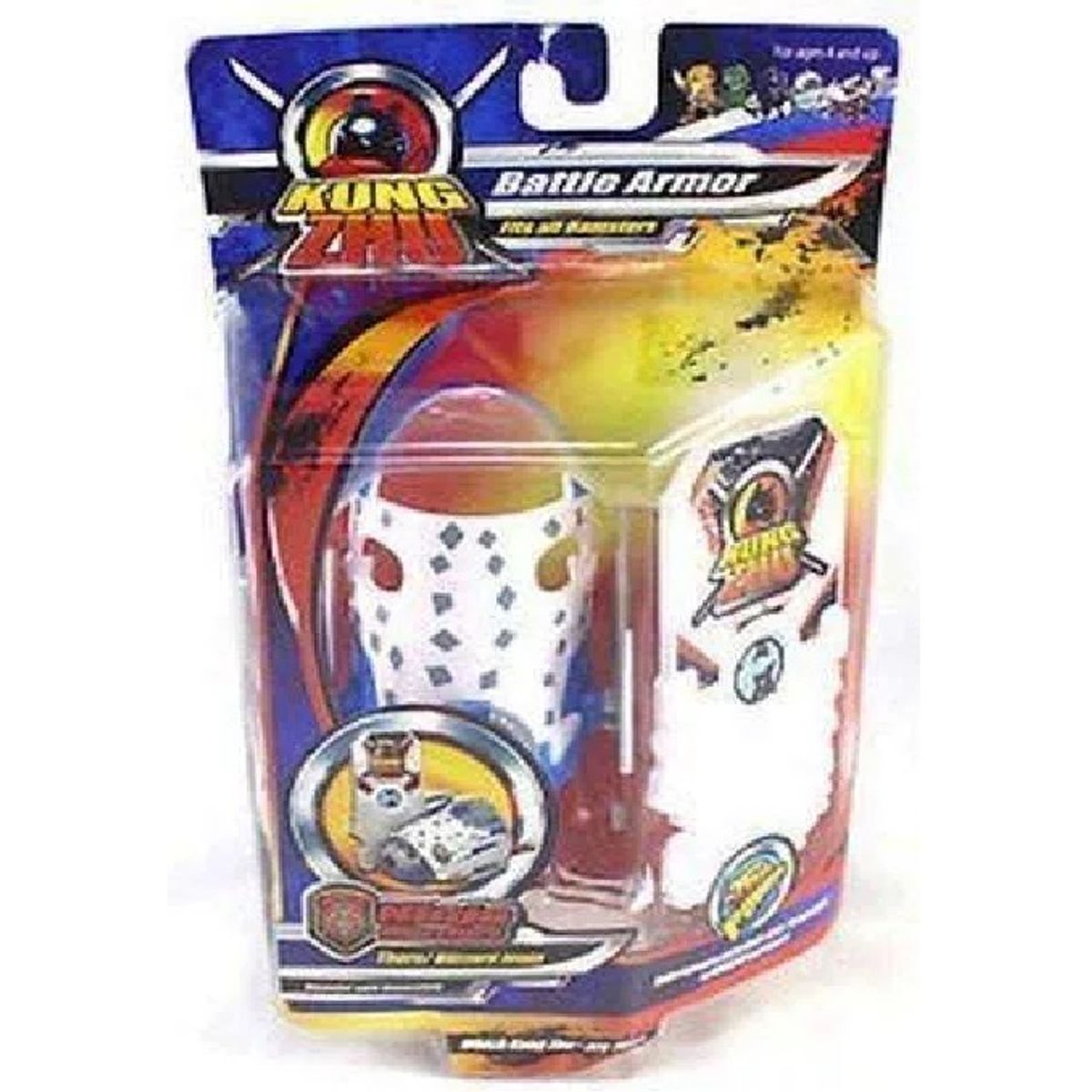 GENERICO - Kung Zhu Battle Armor Ninja Warriors No Incluye Hamster