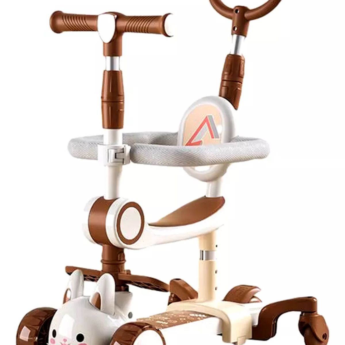 GENERICO - Scooter 5 En 1 Niños Con Silla