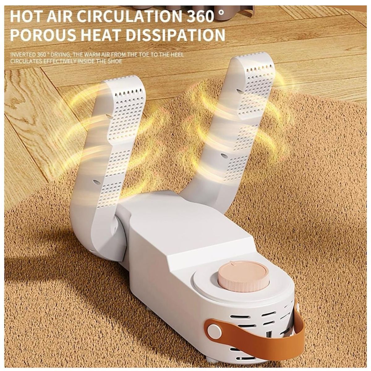 GENERICO - Secador De Zapatos Y Calentador Eléctrico Portátil