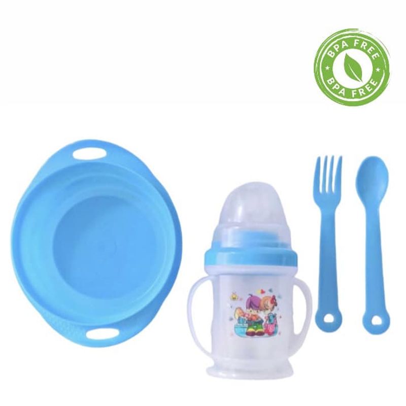 GENERICO - Vajilla Niños Platos Alimentación Complementaria