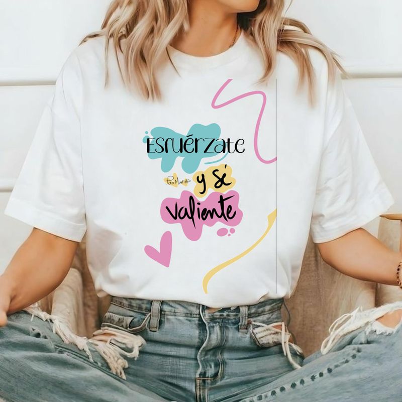 ISMI - Camiseta Mujer Cristiana Manga Corta Ismi