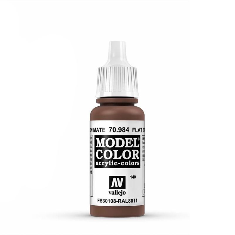 MANUEL VALLEJO - Pintura Acrilicos Vallejo Model Color 18Ml 70984 Marrón Mate
