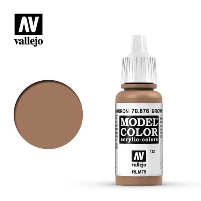 MANUEL VALLEJO - Pintura Acrilicos Vallejo Model Color 18Ml 70876 Arena Marrón