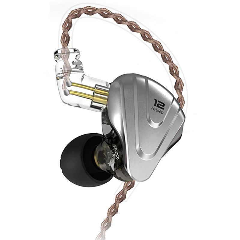 KZ - Audífonos KZ ZSX TERMINATOR NEGRO Sin Micrófono