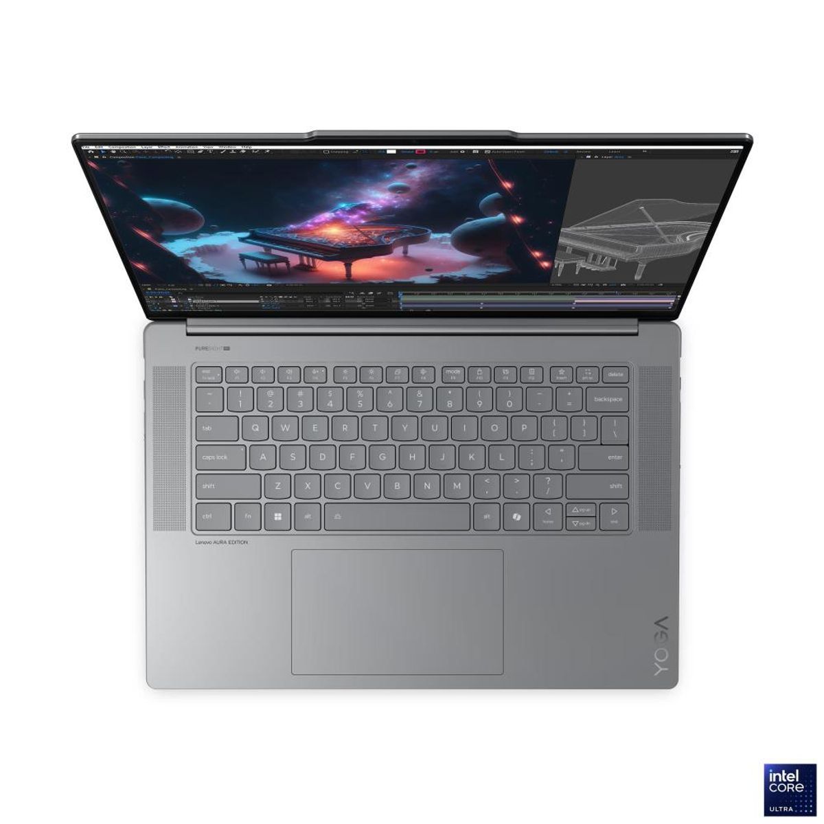 LENOVO - Portátil Lenovo Yoga Slim 7 Core Ultra 7 32GB 1TB 153” - Gris