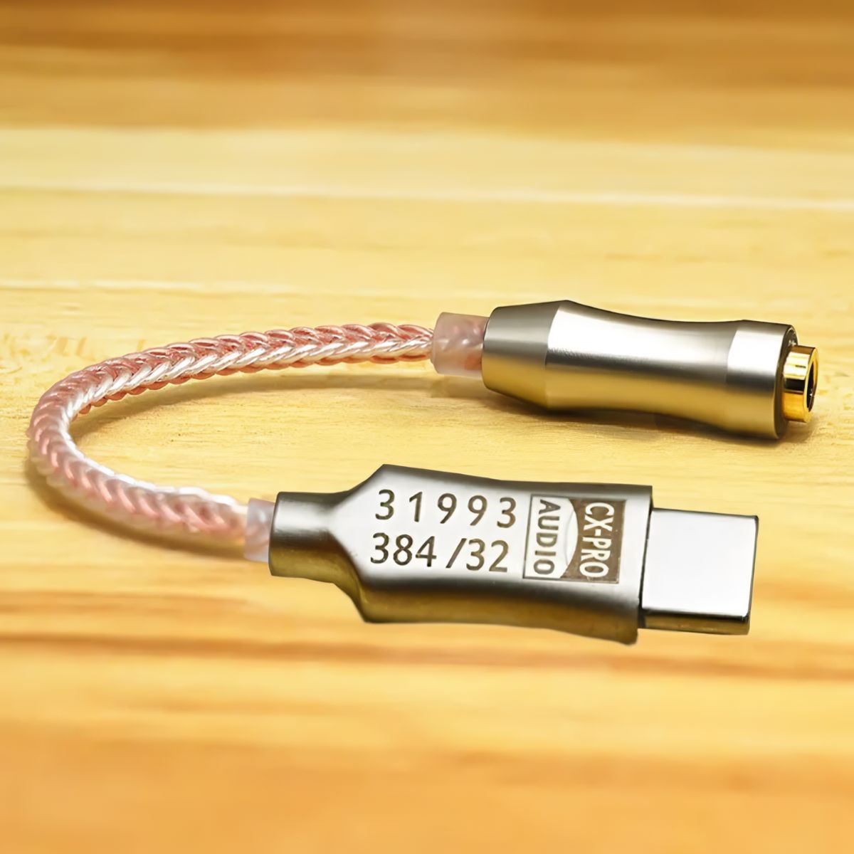 KZ - Dongle DAC (de Jack 3.5 mm a Tipo C)