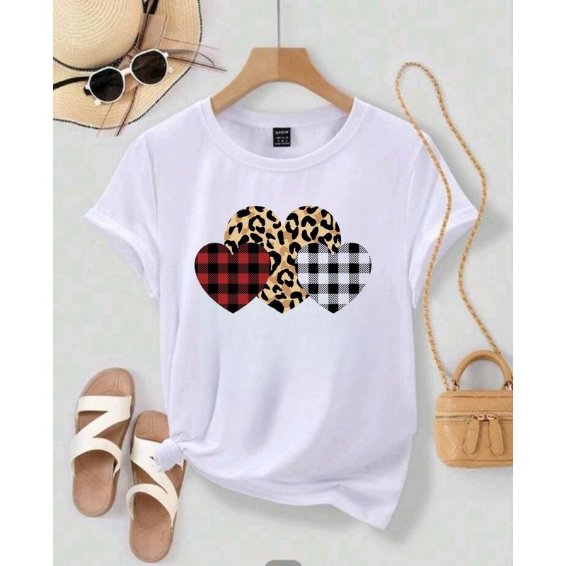 ISMI - Camiseta Mujer Animal Print Manga Corta