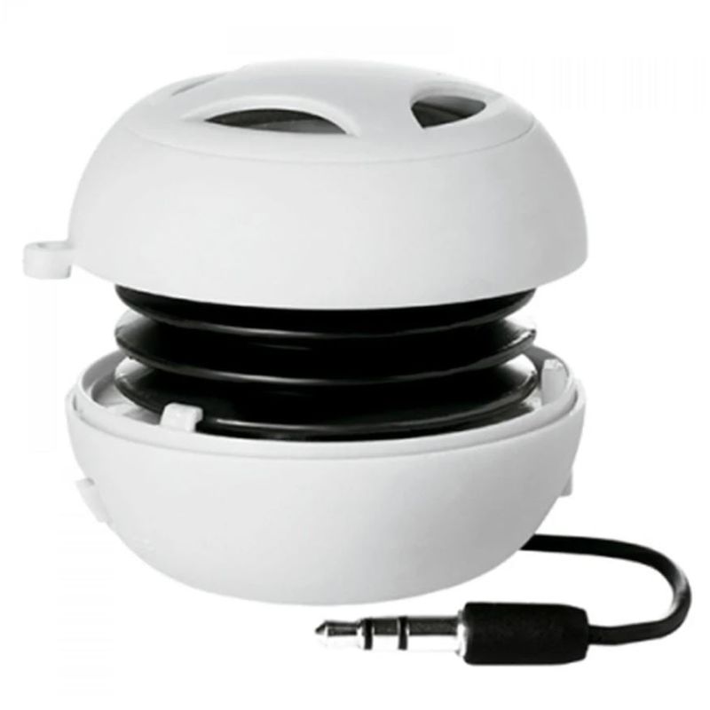 GENERICO - Mini Parlante Reproductor De Mp3 Blanco