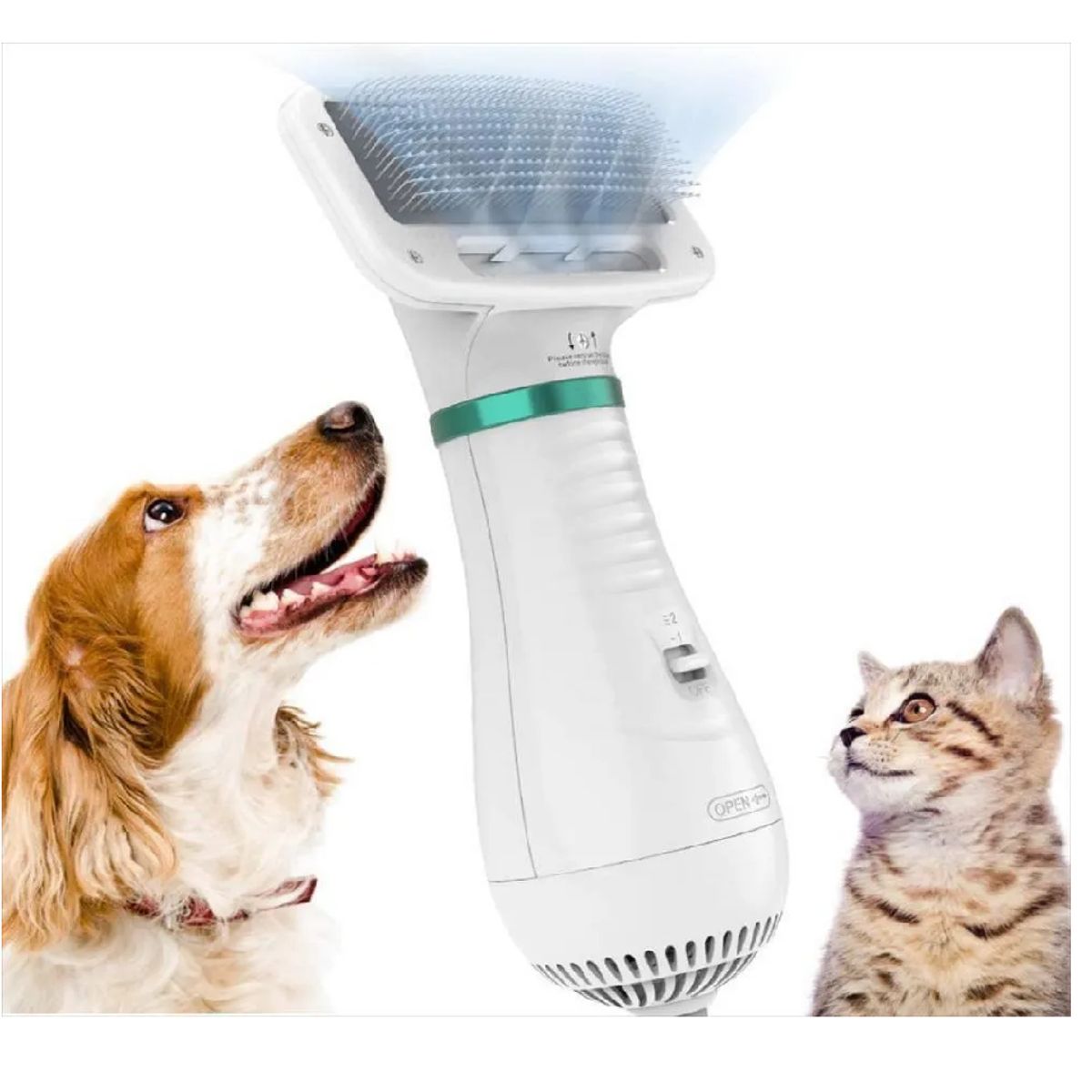 GENERICO - CEPILLO SECADOR MASCOTAS