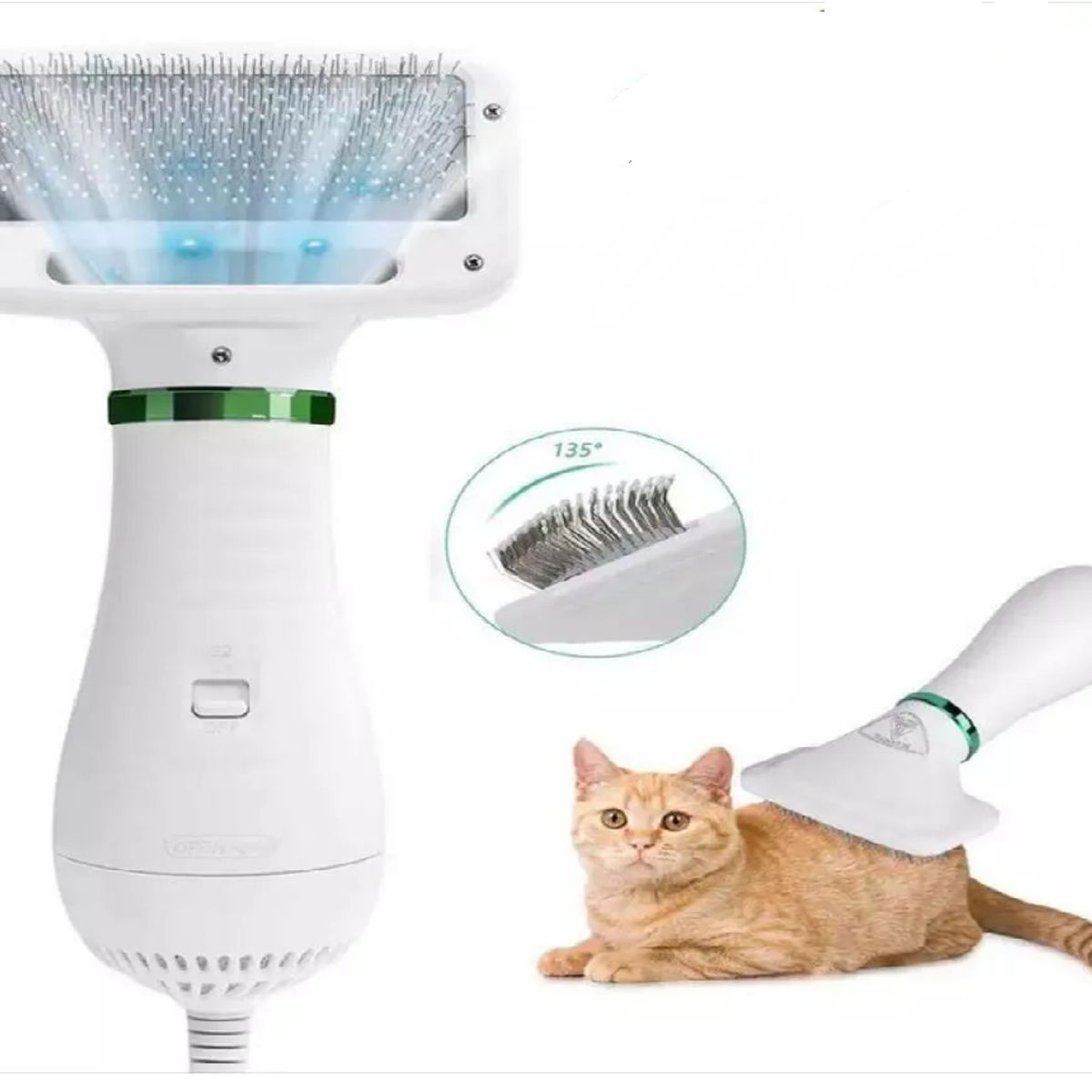 GENERICO - CEPILLO SECADOR MASCOTAS