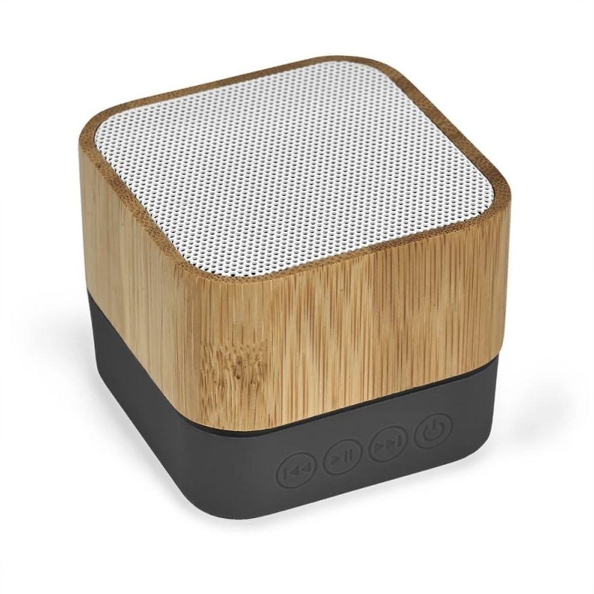 GENERICO - Parlante en Bamboo Con Bluetooth 5.0