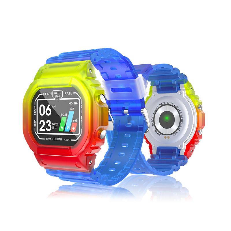GENERICO - Smart Watch Digital Resistente al Agua Multicolor