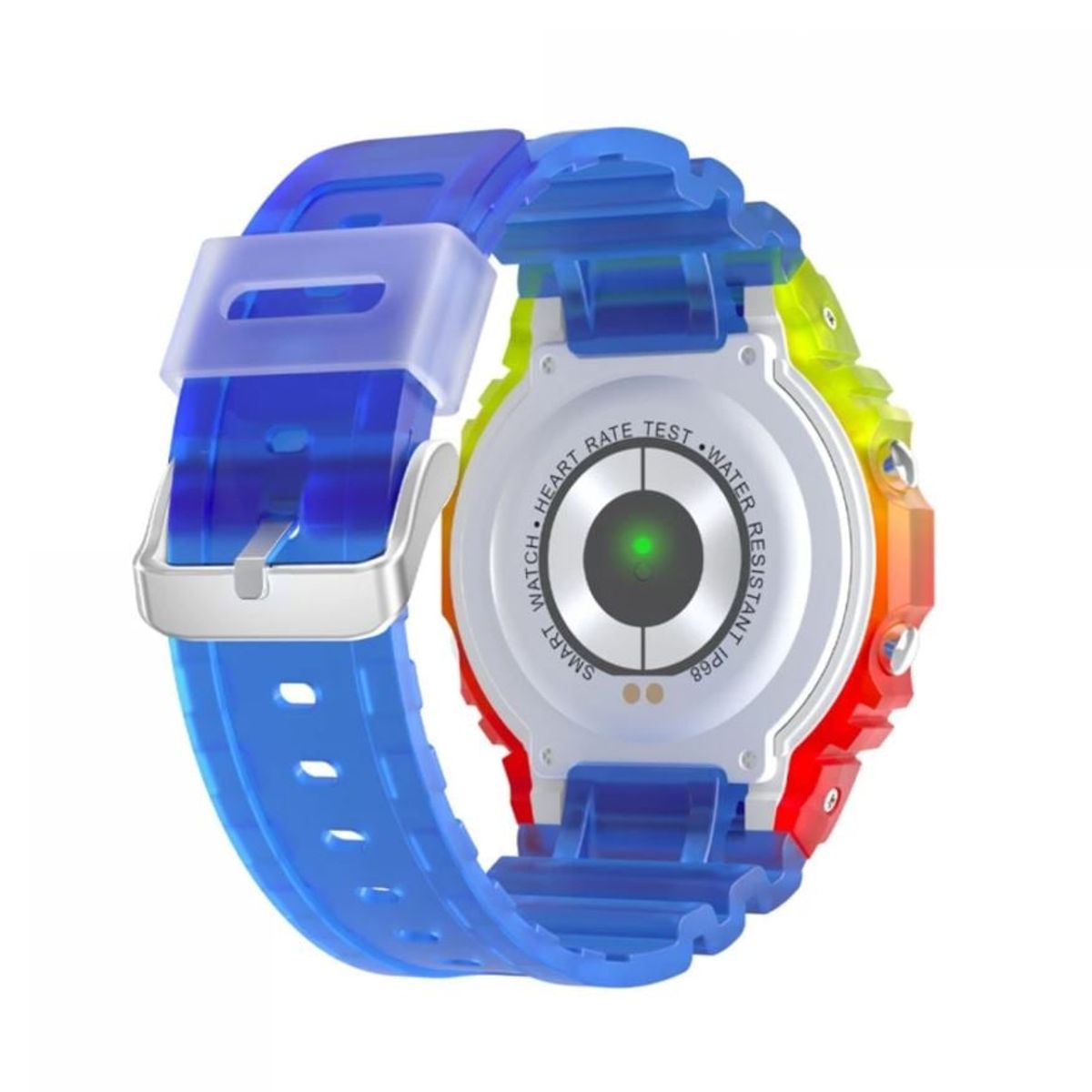 GENERICO - Smart Watch Digital Resistente al Agua Multicolor