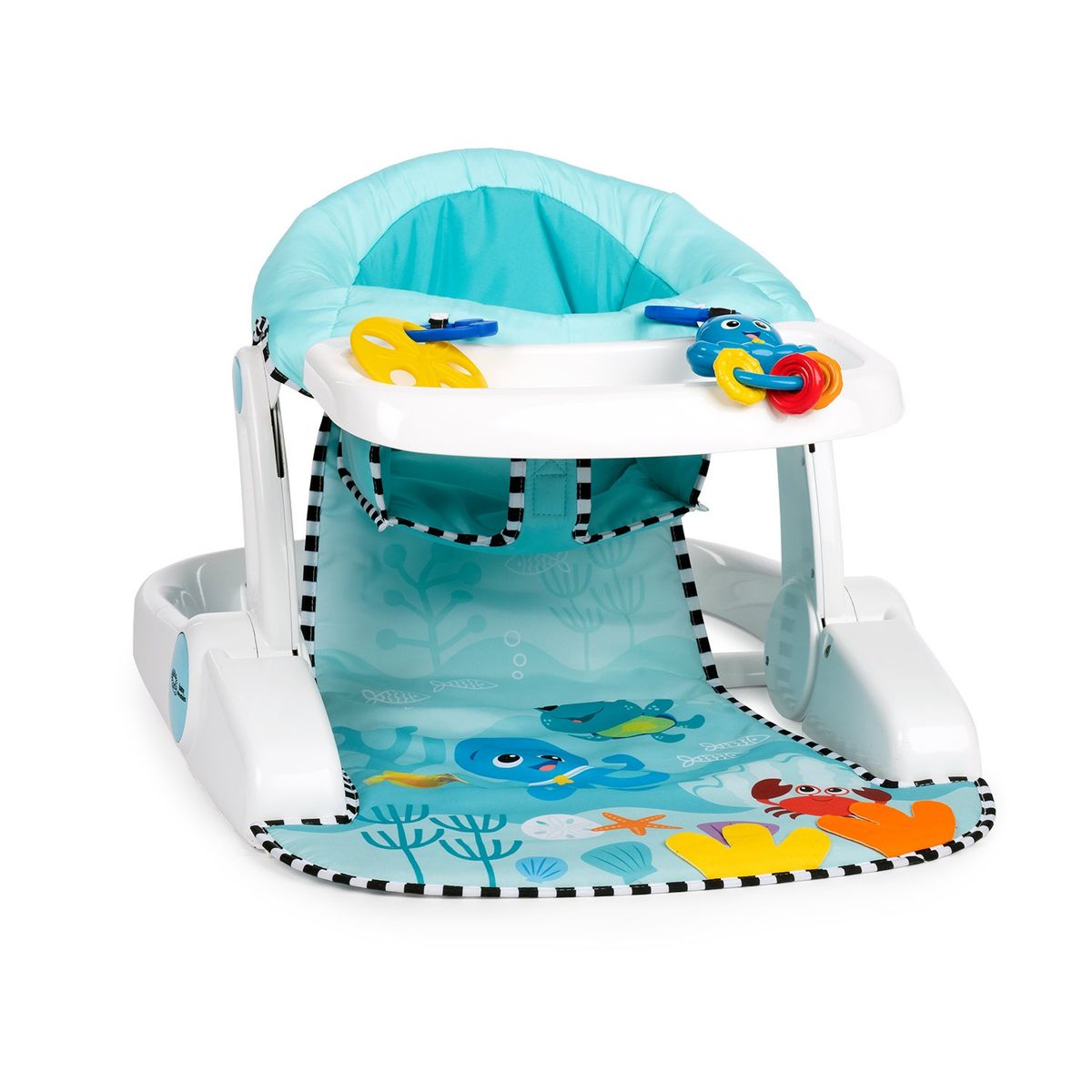 BABY EINSTEIN - Asiento Entrenador Bebe Azul Baby Einstein 12828