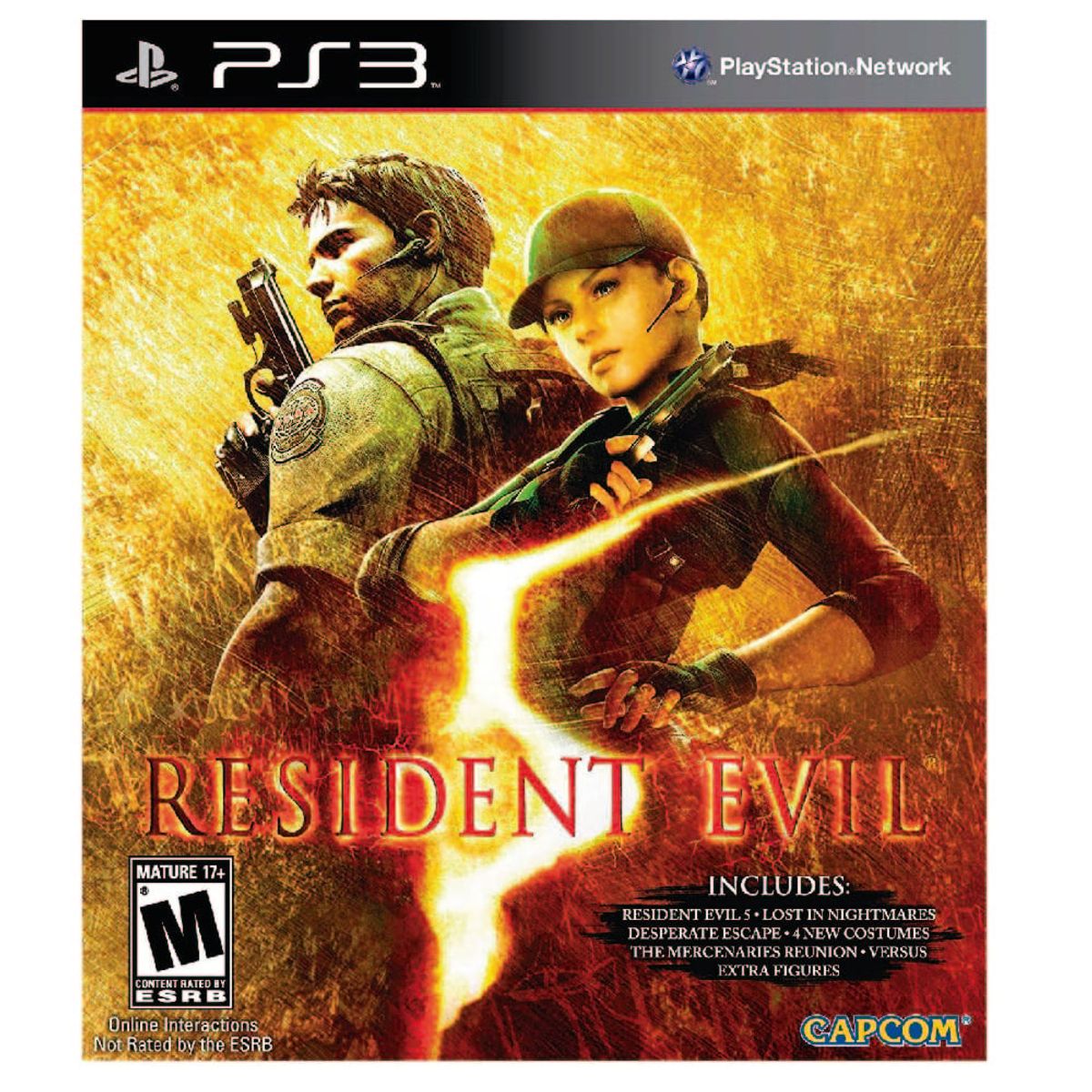 CAPCOM - Resident evil 5 gold edition - playstation 3
