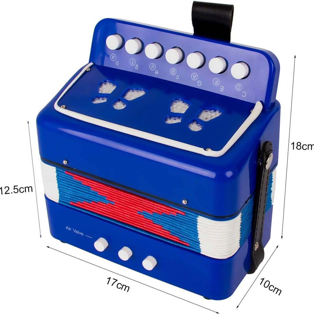 JON DI GROUP SAS - Acordeón Vallenato Para Niños Musical Sonido Real A