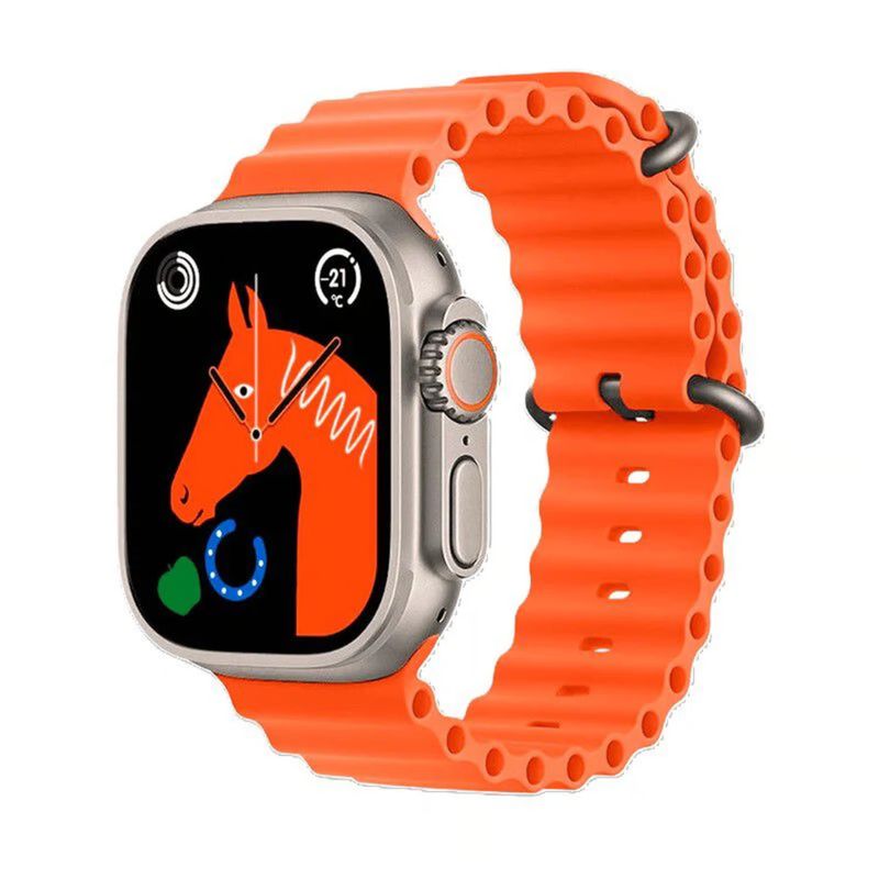 MOBULA - Reloj inteligente Smart Watch Ultra Plus X8 Naranja