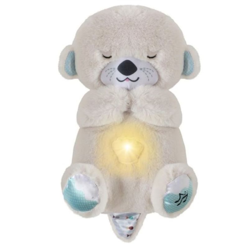 ZHOPI CO - Peluche Nutria Que Respira Tranquiliza AntiEstres Gris