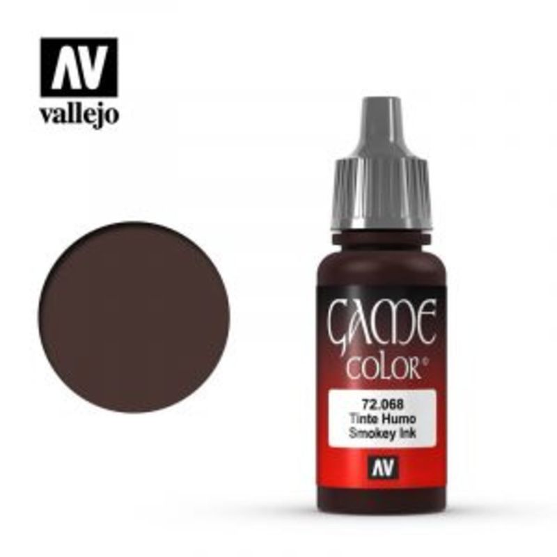 MANUEL VALLEJO - Pintura Acrilicos Vallejo GameColor 72068 TINTE HUMO 18ml