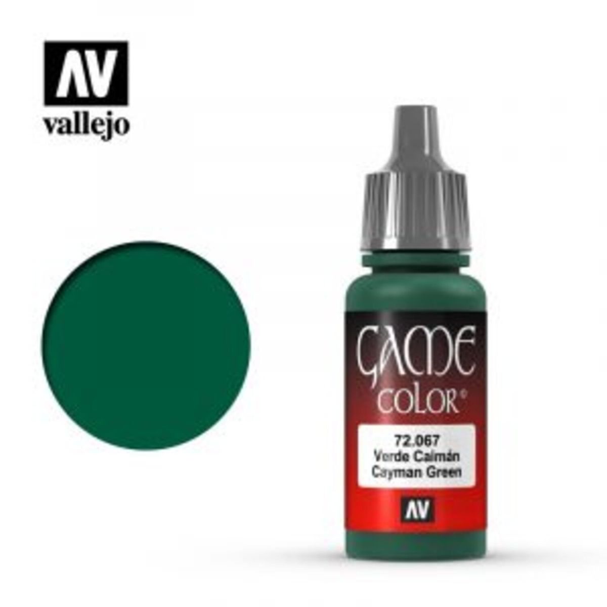 MANUEL VALLEJO - Pintura Acrilicos Vallejo GameColor 72067 Verde Caimán 18ml