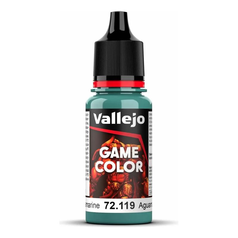 MANUEL VALLEJO - Pintura Acrilicos Vallejo GameColor 72119 Aguamarina 18ml