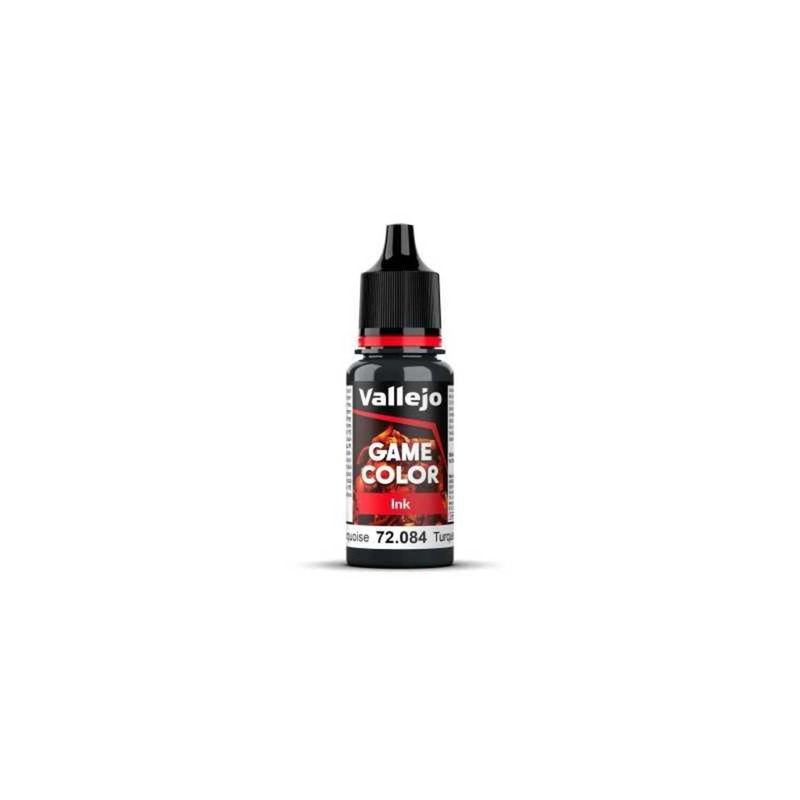MANUEL VALLEJO - Acrilicos Vallejo Game Color 72084 Turquesa Oscuro 18ml