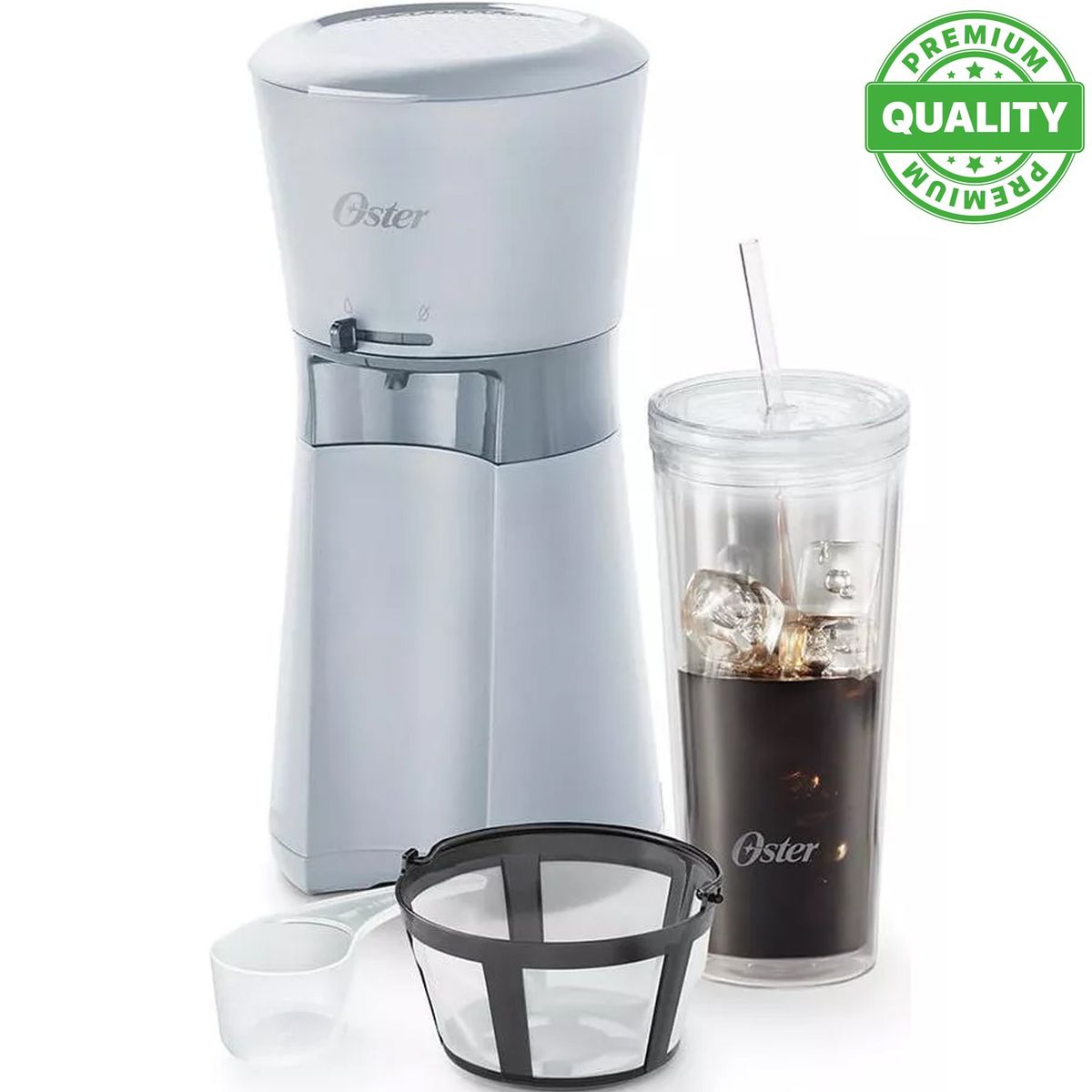 OSTER - Cafetera Oster® Para Café Helado Bvstdc01g Con Accesorios
