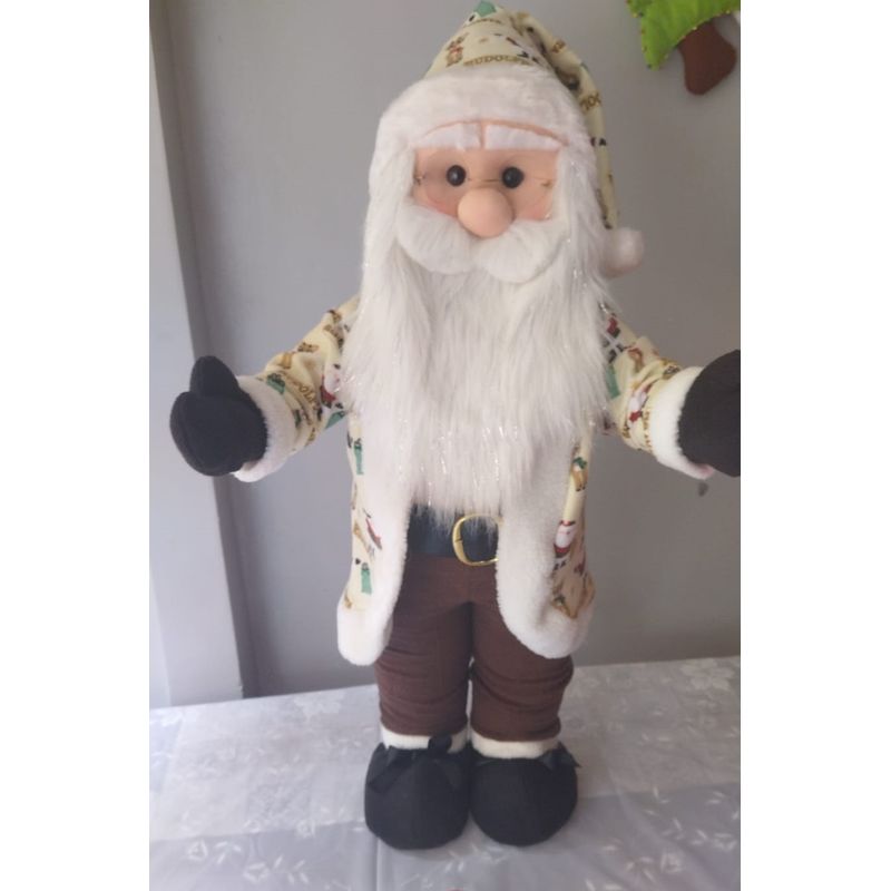 GENERICO - PAPA NOEL HERMOSO Y EXCELENTE ADORNO NAVIDEÑO 90 CM