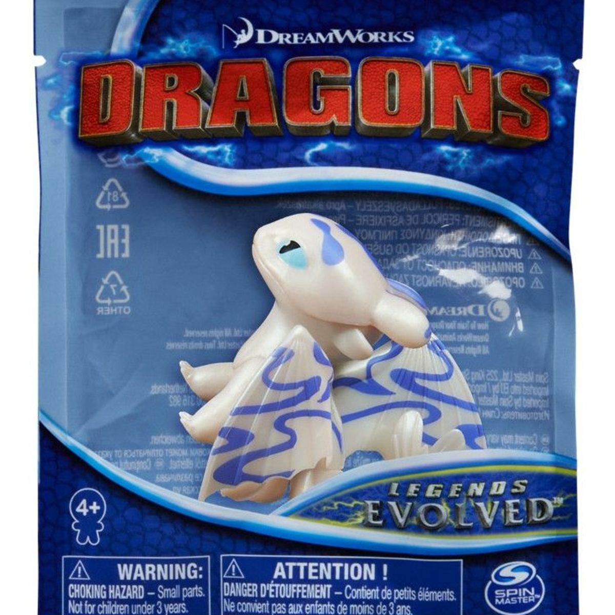 GENERICO - Figura de Mini Dragón Rescue Riders