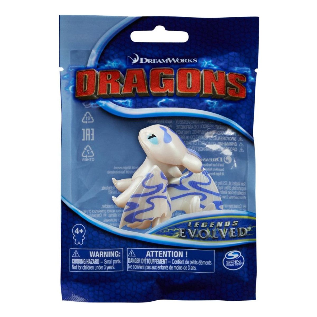 GENERICO - Figura de Mini Dragón Rescue Riders