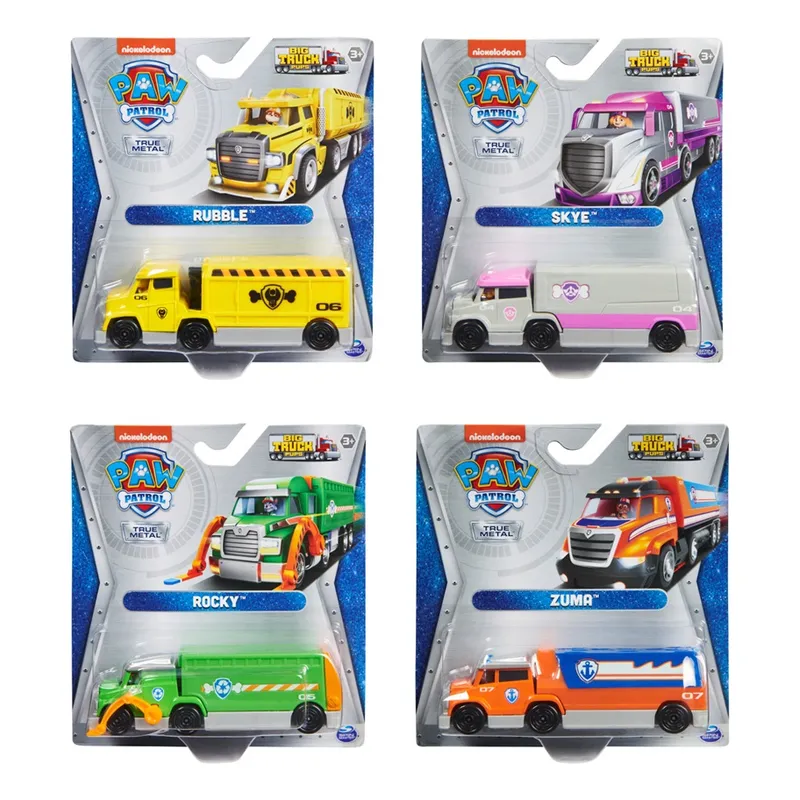 GENERICO - Paw Patrol Big Truck Metal Vehiculo