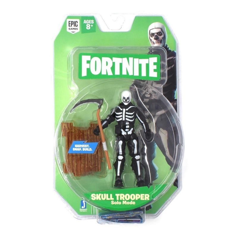 GENERICO - Fortnite Solo Mode Core Figure Pack Skull Trooper