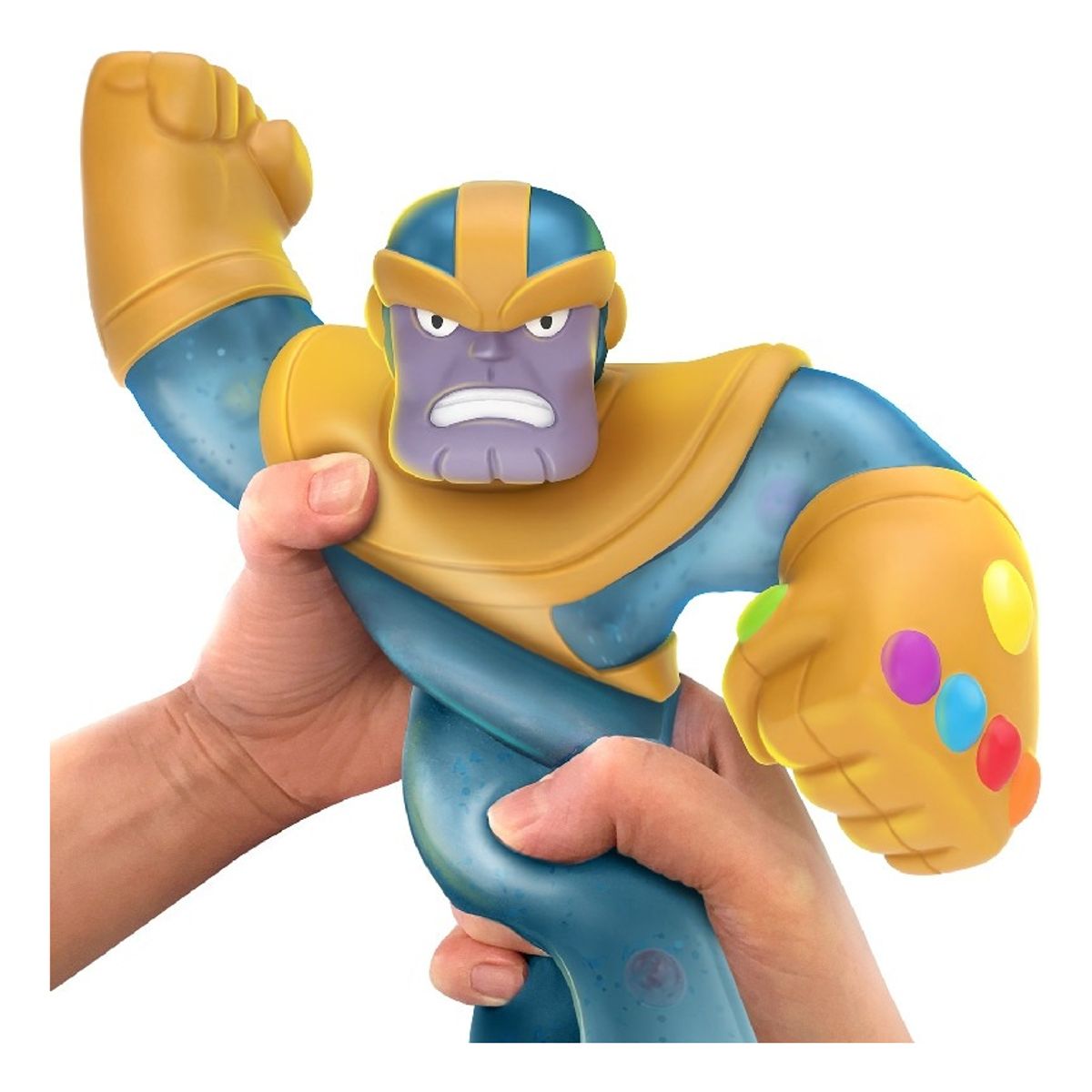 GENERICO - Goo Jit Zu Héroe Marvel De Lujo Thanos 30 Cm