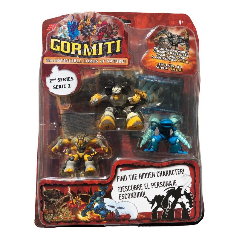 GENERICO - Gormiti Fig Paq X 4 Unidades Serie 2