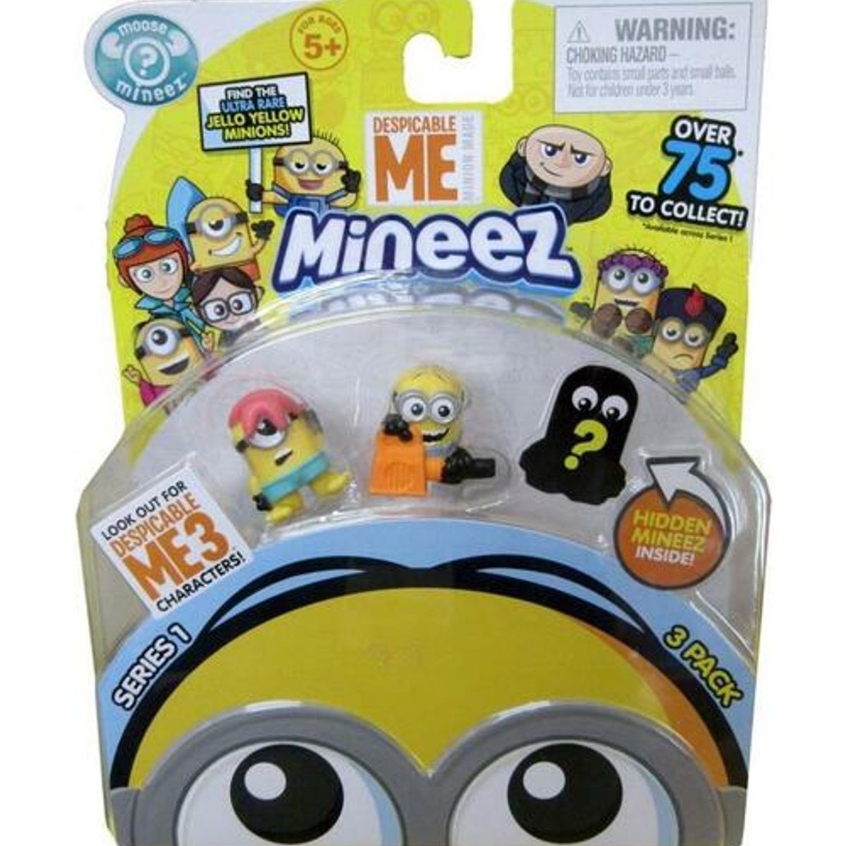 GENERICO - Despicable Me Mineez Pack X 3 Surtido