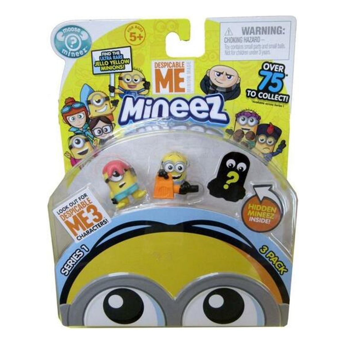GENERICO - Despicable Me Mineez Pack X 3 Surtido